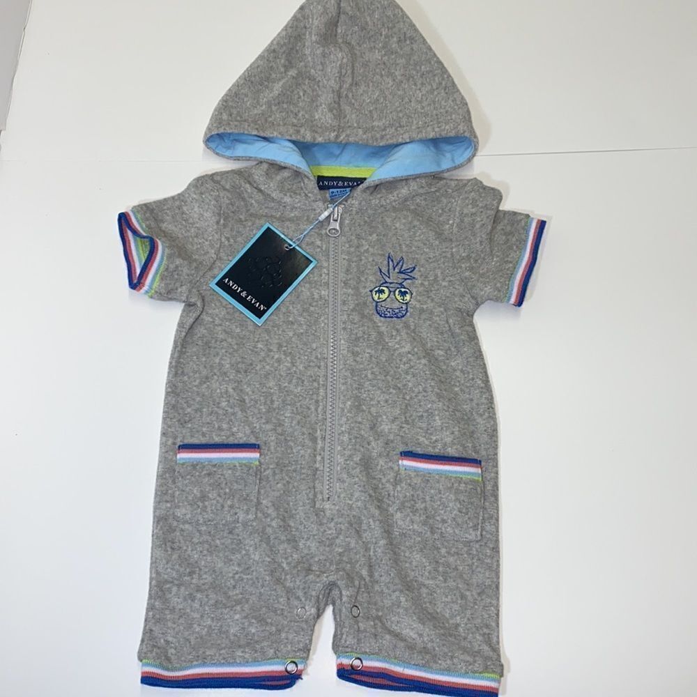 New Andy & Evan  one piece swimsuit cover up